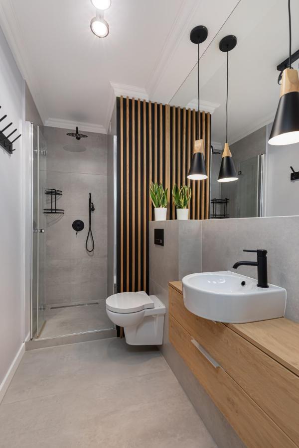 Stylowy Apartament Z Pieknym Widokiem Na Miasto Варшава Екстериор снимка